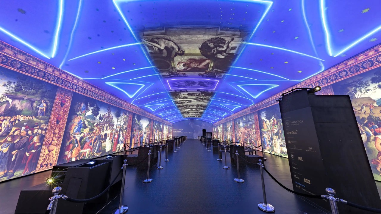 Cappella Sistina mostra immersiva Polonia — Sublime Tecnologico