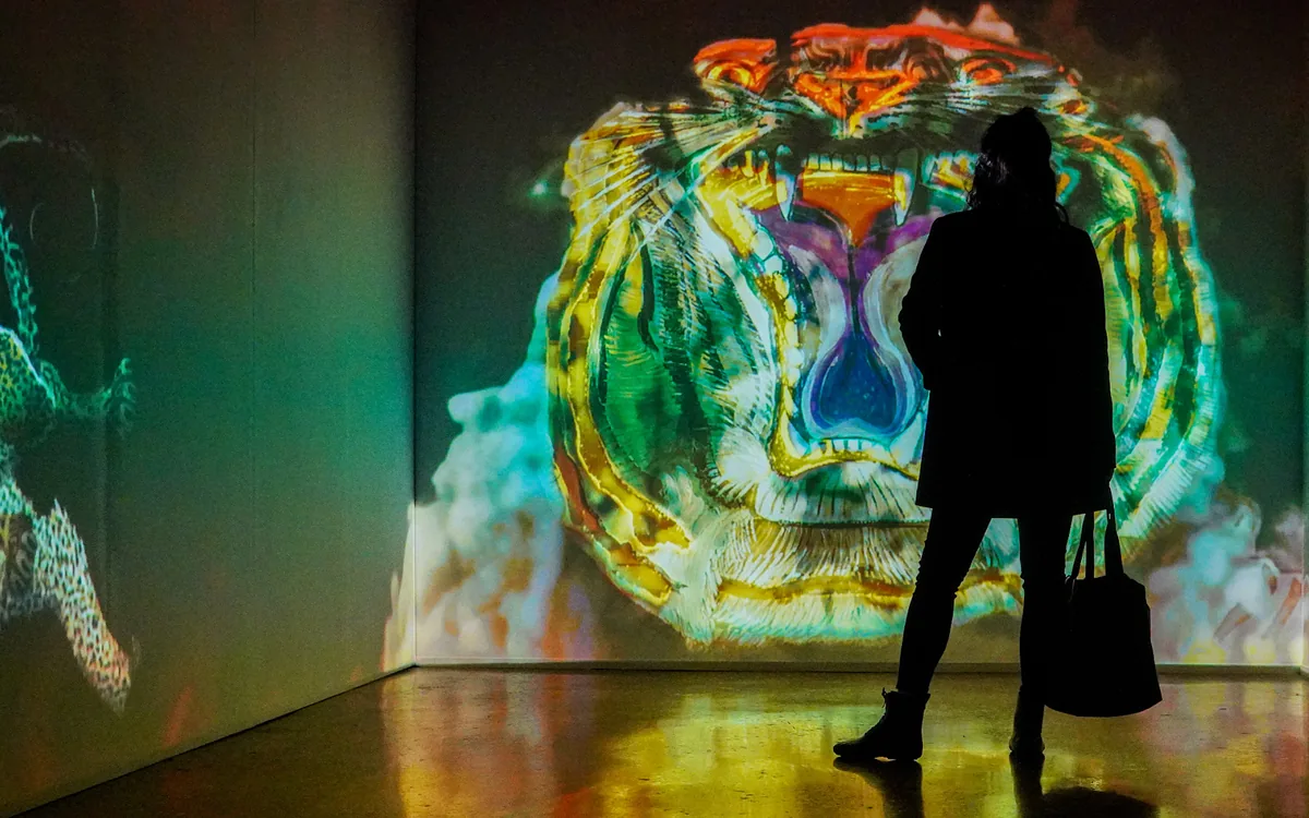Ligabue — innovativa immersive experience con proiezioni 360, Bologna — Sublime Tecnologico