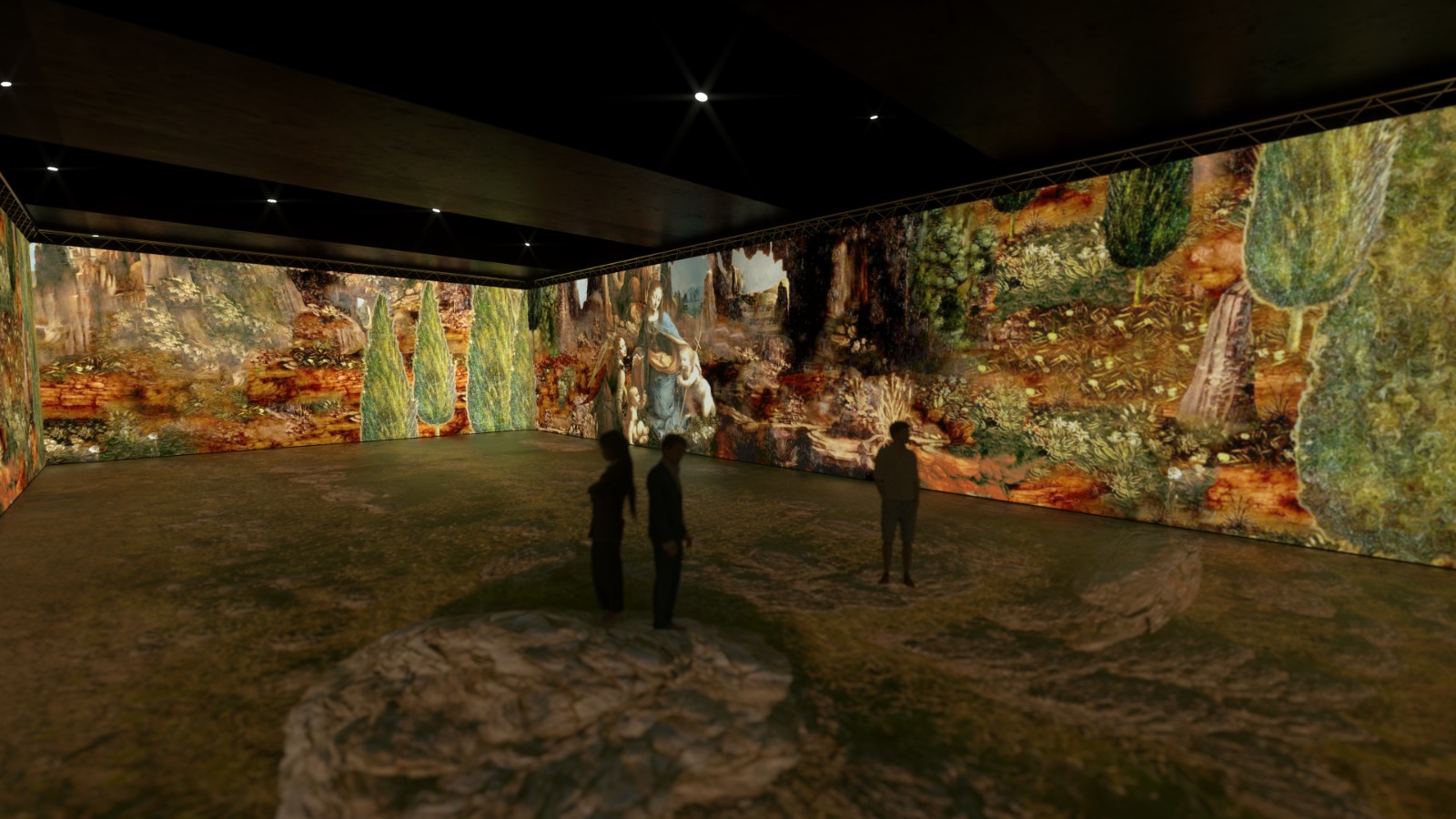 Immersivo Rinascimento MedArtec mostra — Sublime Tecnologico