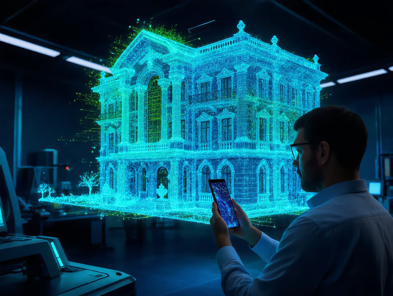Ricostruzione 3D alta fedeltà opere d'arte