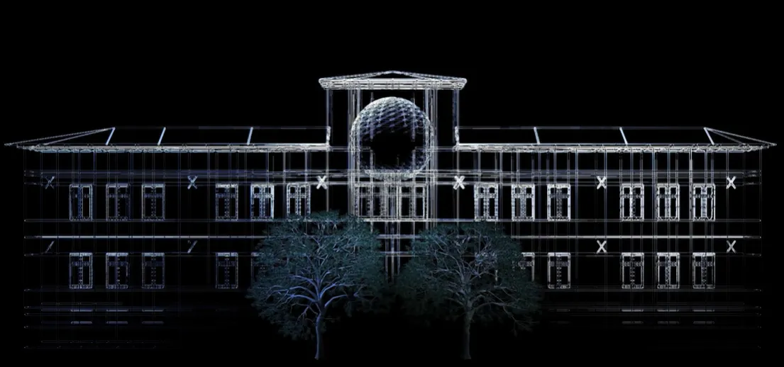 Video mapping festival luci monumentale